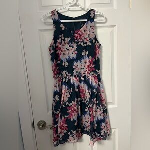 GAP Floral Dress - Pink and Blue